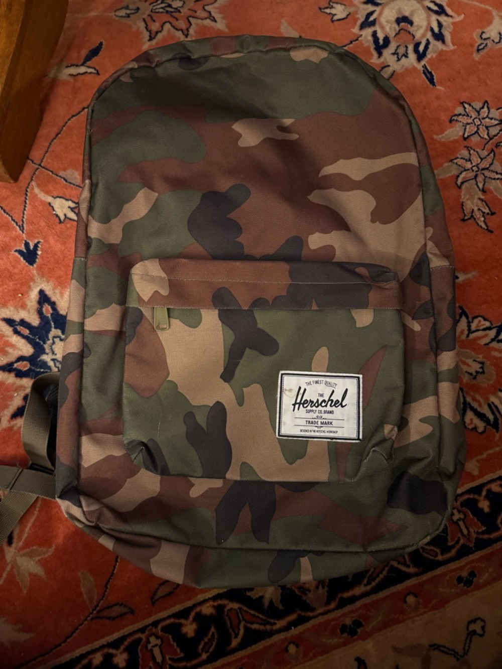 Herschel Supply Company Camo Backpack in Green and Brown